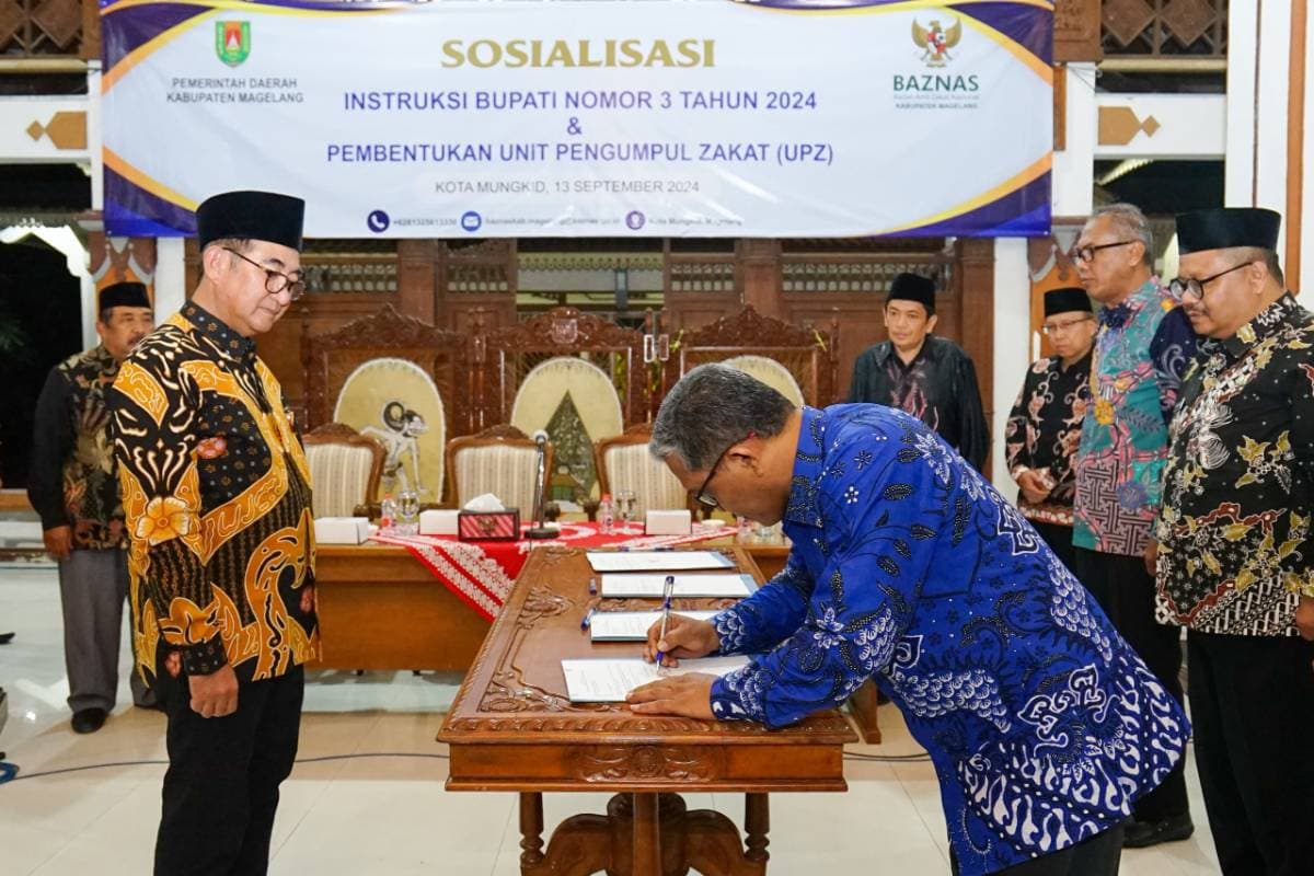 PT Aneka Usaha Dukung Optimalisasi Pengumpulan ZIS melalui Baznas Kabupaten Magelang
