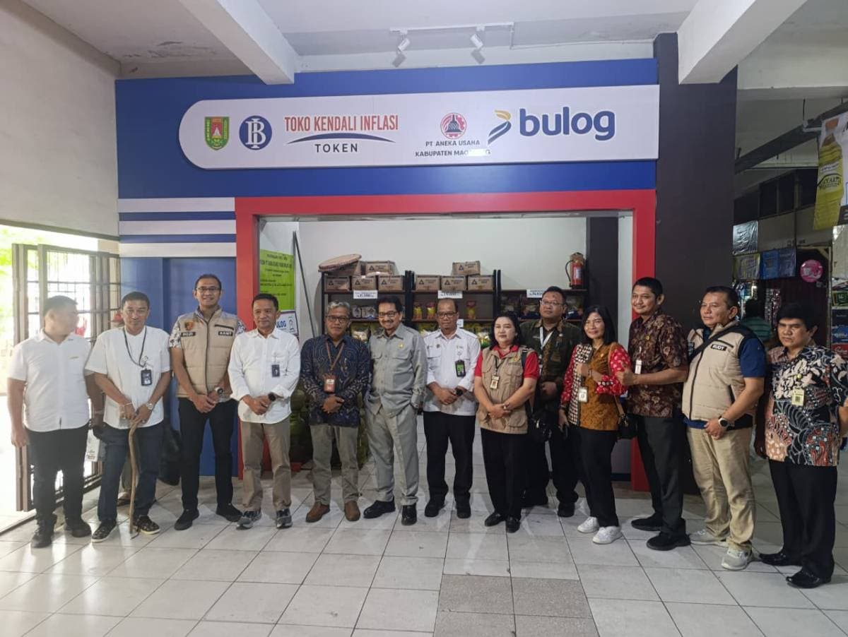 Bapanas Pantau Harga Beras di Toko Kendali Inflasi Pasar Muntilan